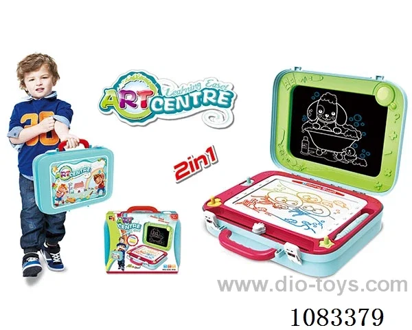 Reversible writing pad for suitcase