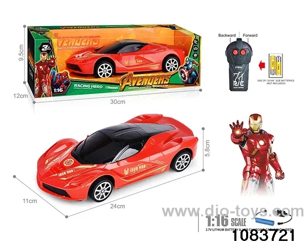 27MHz 1:16 2ch RC car (electricity package) in window box