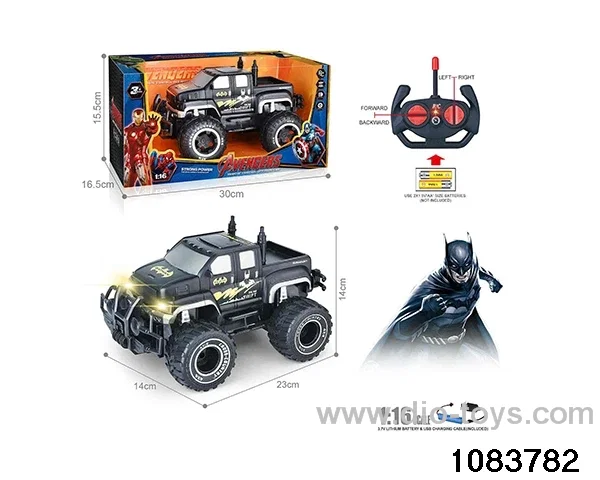 27MHz 1:16 4ch RC car with light (electricity package) in window box