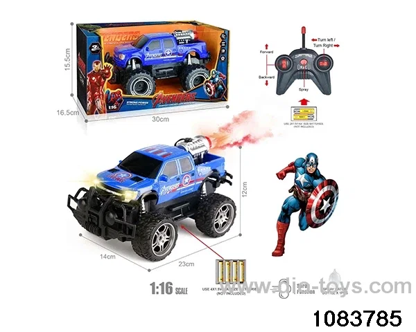 40MHz 1:16 5ch RC car with light (Electricity not included) in window box
