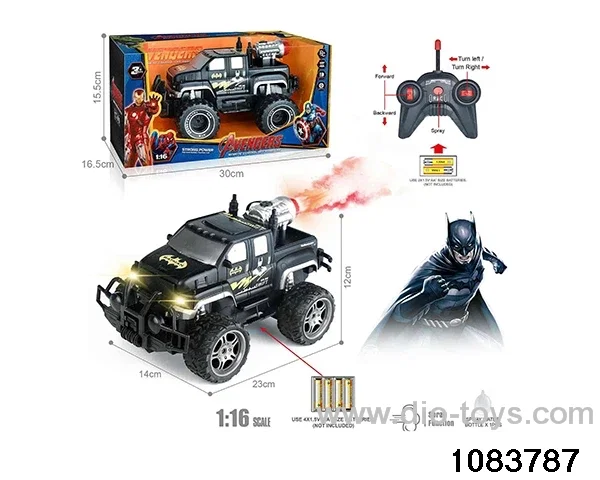 40MHz 1:16 5ch RC car with light (Electricity not included) in window box