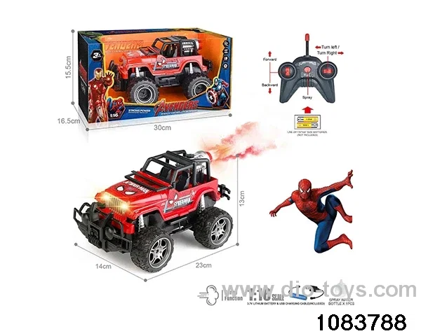 40MHz 1:16 5ch RC car with light (electricity package) in window box