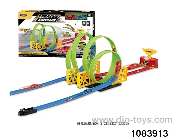27PCS Extreme Track Racing W L/M in color box