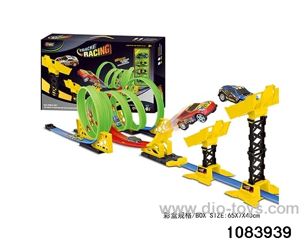 49PCS Alloy Pull back Railcar in color box