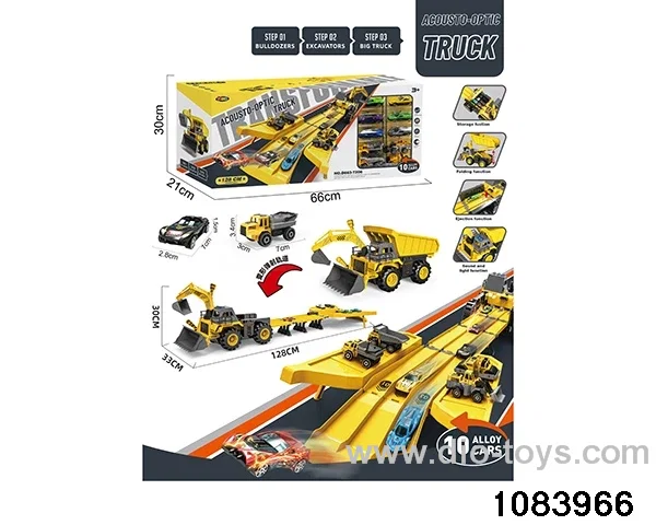 3-in-1 Ejector Transformer Car in color box