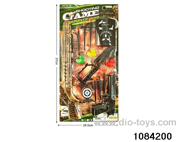 Needle gun police set in Blister card