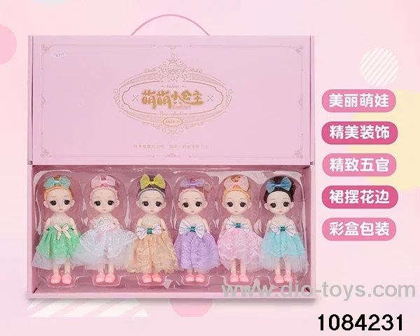 6 inch doll set in box