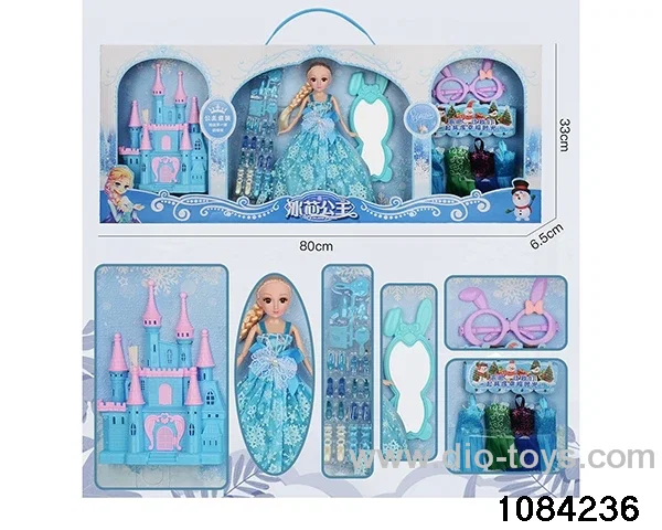 11.5 inch Ice Princess Set in window box