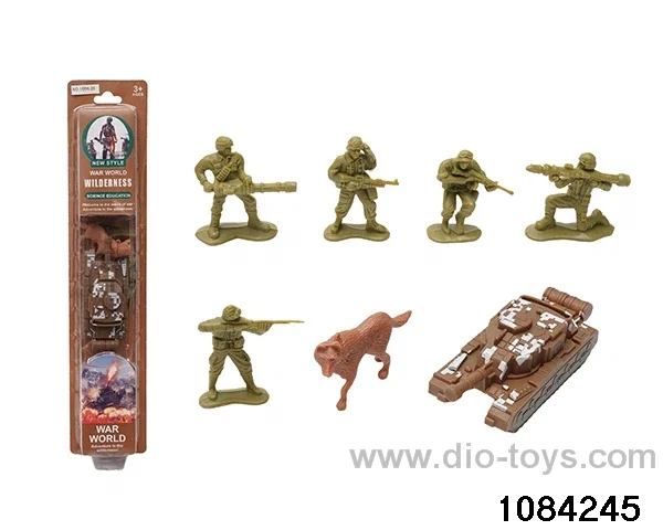 Military suits in Blister with insert