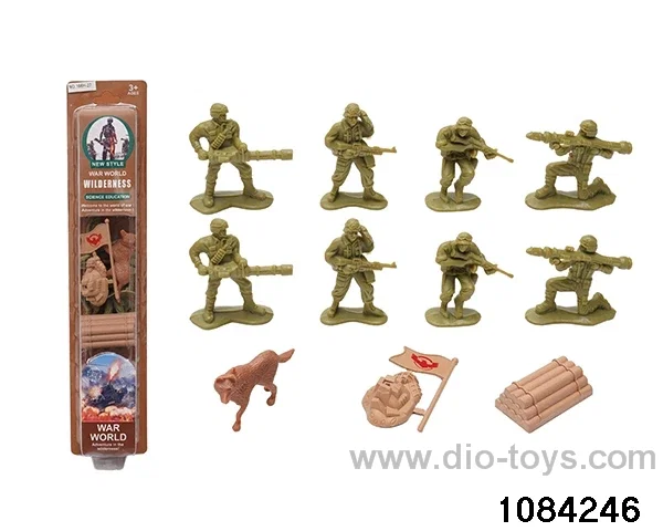 Military suits in Blister with insert