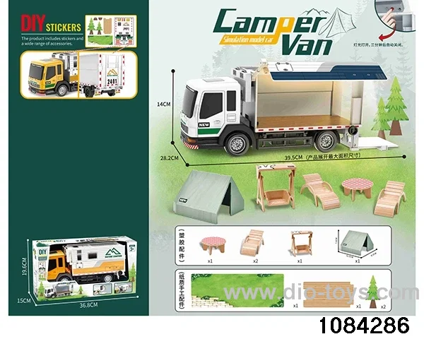 Box type RV set in window box