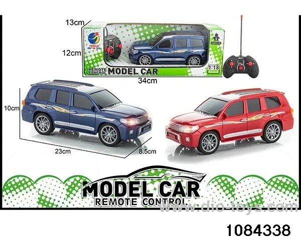 1:18 4ch RC car with headlight(electricity not included) in window box