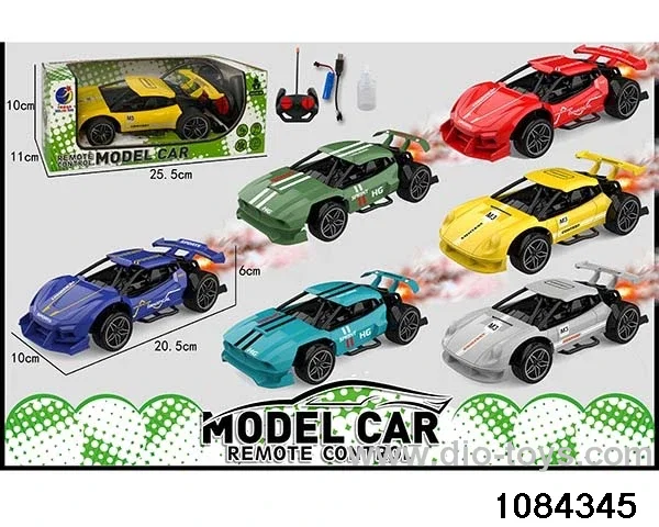 1:22 4ch 27mhz RC car With rear light(electricity package) in window box