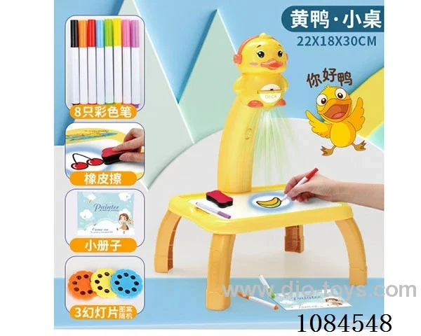 Study table projection drawing board