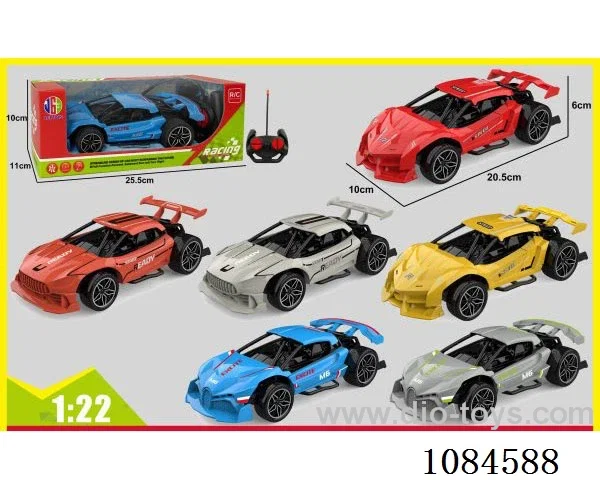 1:22 4ch rc car with light not included battery