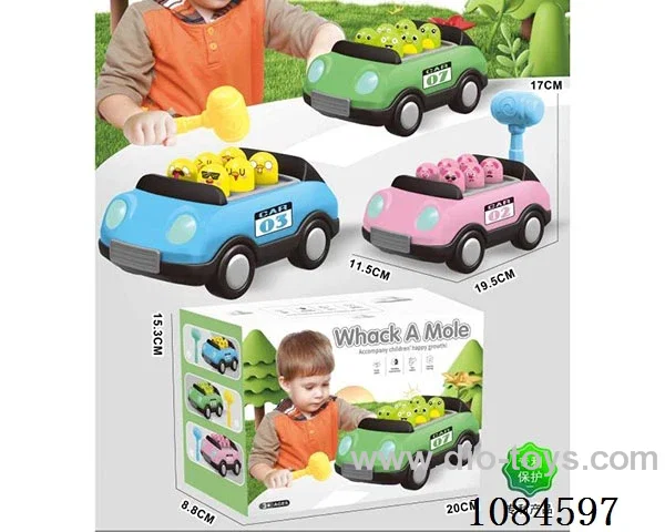 The whack-a-mole cart