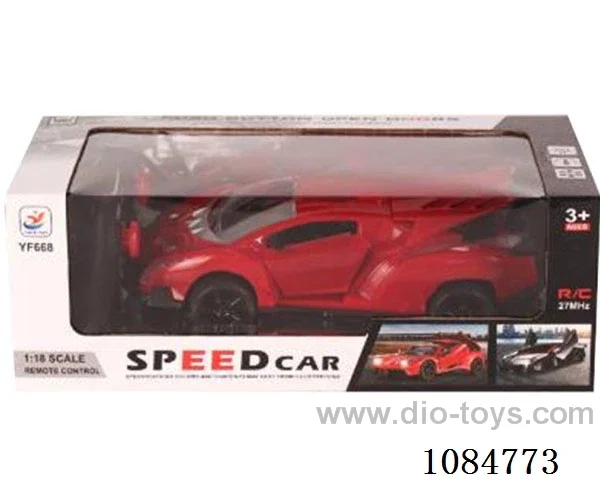 1:18 5ch rc car with light included battery
