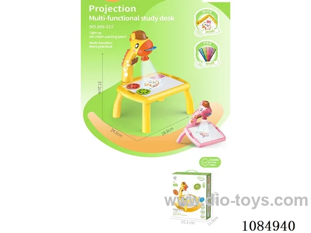 Dream projection study desk in color box
