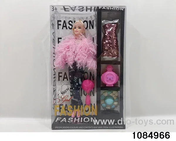 Barbie dolls in PVC box