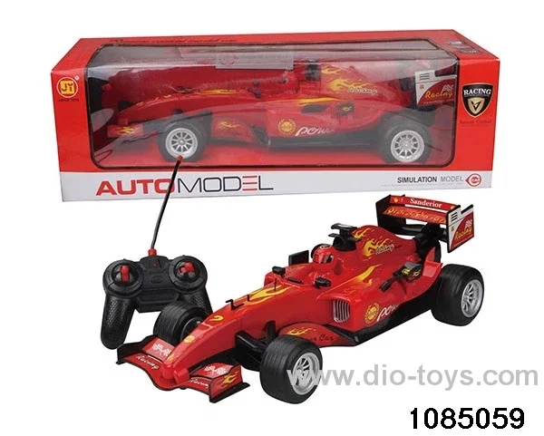 RC car (electricity not included) in window box