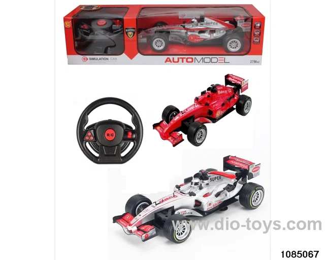 RC car (electricity not included) in window box