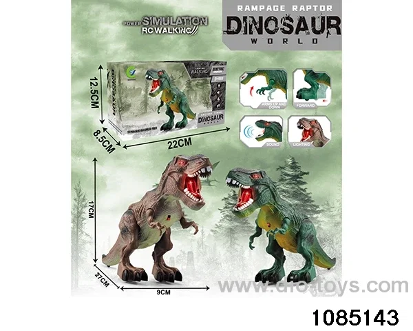 Electric Dinosaur in color box