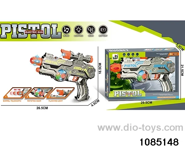 electric gun in display box