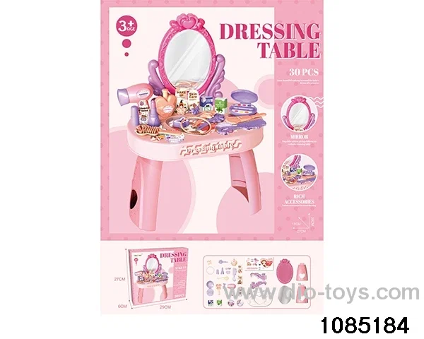 dressing table in color box