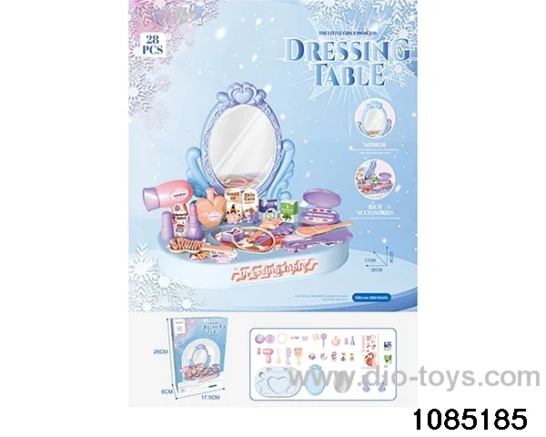 dressing table in color box