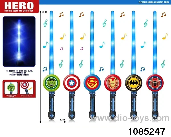 Electric Sound and Light Bar in opp bag