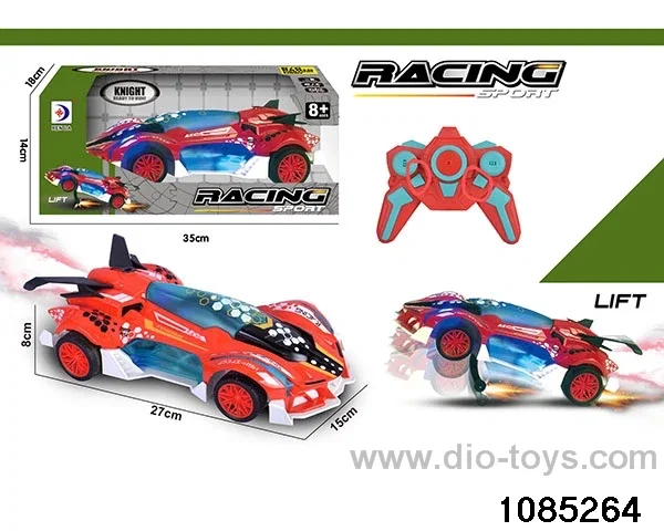 Lighted RC Car in window box