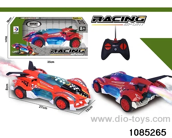 Lighted RC Car in window box