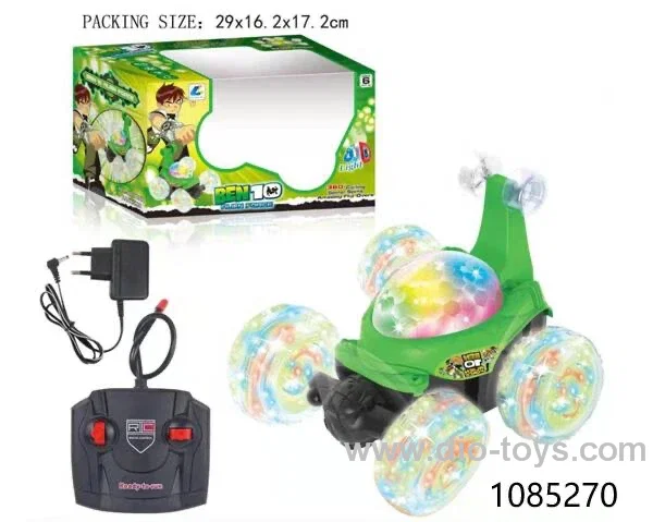 rc stunt car with light/music，include battery