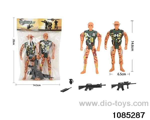 Military sets in bag