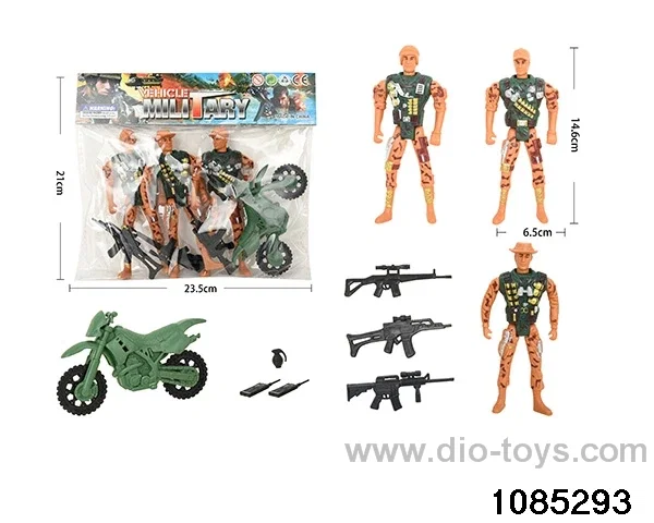 Military sets in bag