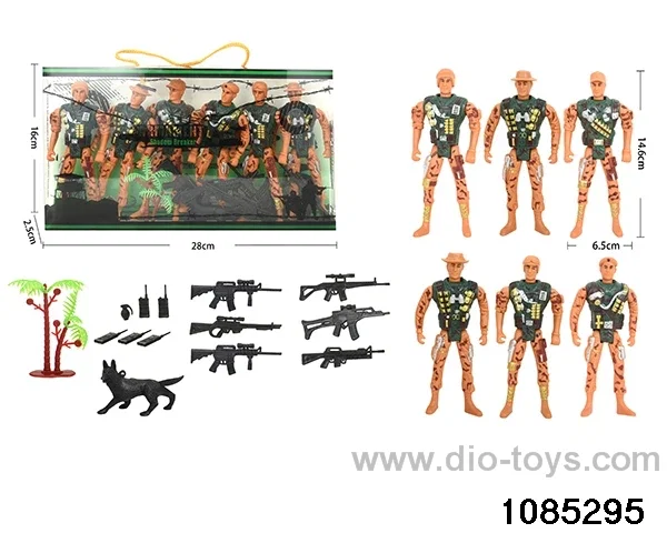 Military sets in PVC box