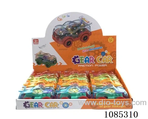 Cartoon roller inertia car