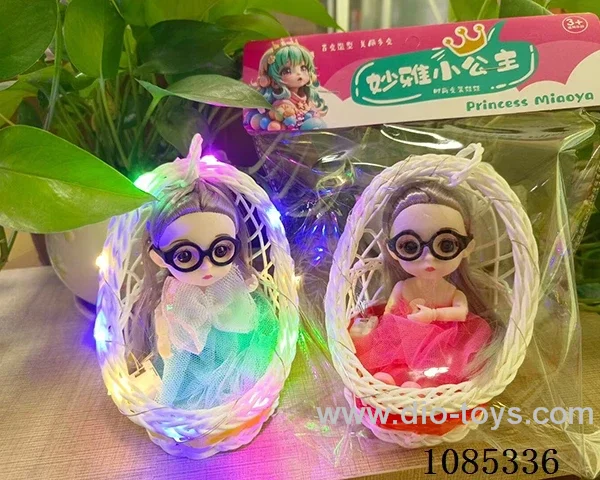 Flower basket doll
