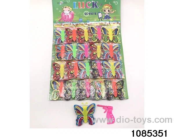 elastic flower butterfly in HangTag