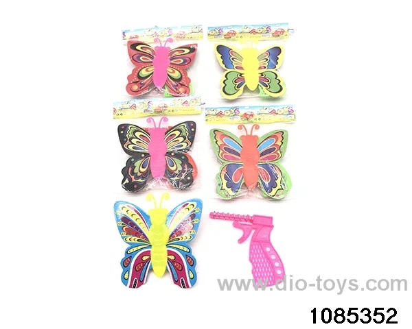 elastic flower butterfly in opp bag