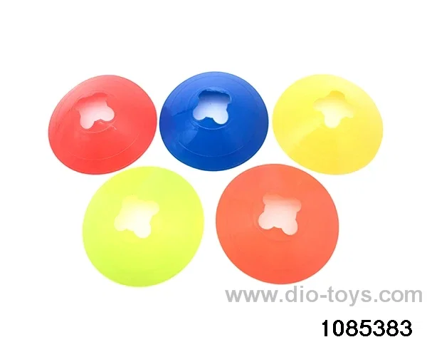 Football training discs in Poly bag