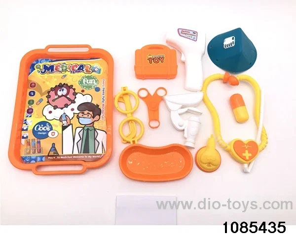 Medical kits in poly bag header