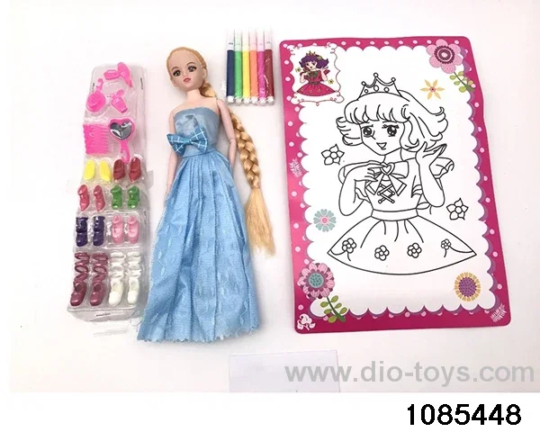 Barbie Doll Set in poly bag header