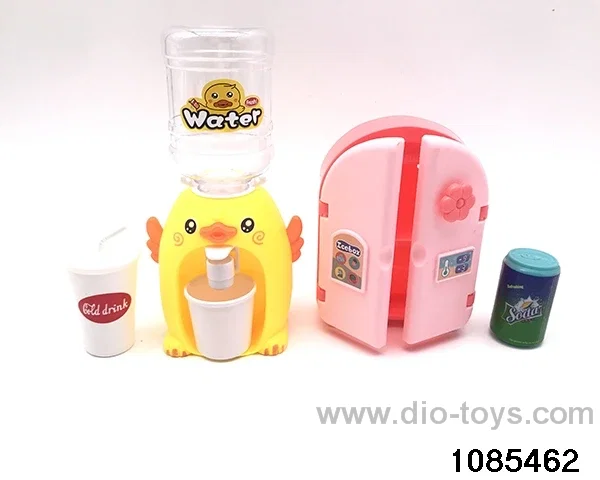 Cabinet + Water Dispenser + Coke Set in poly bag header