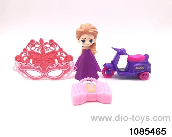 Motorbike + Princess Set in poly bag header