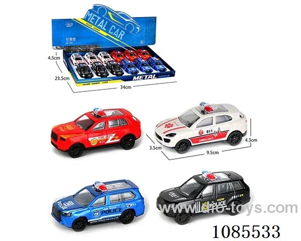 1：50 alloy model backroad SUV police car four mixed