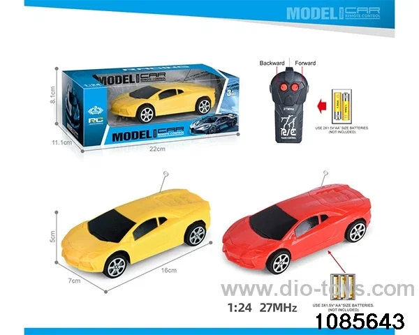 27mhz 1:24 2ch RC car(electricity not included) in window box