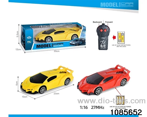27mhz 1:16 2ch RC car(electricity not included) in window box