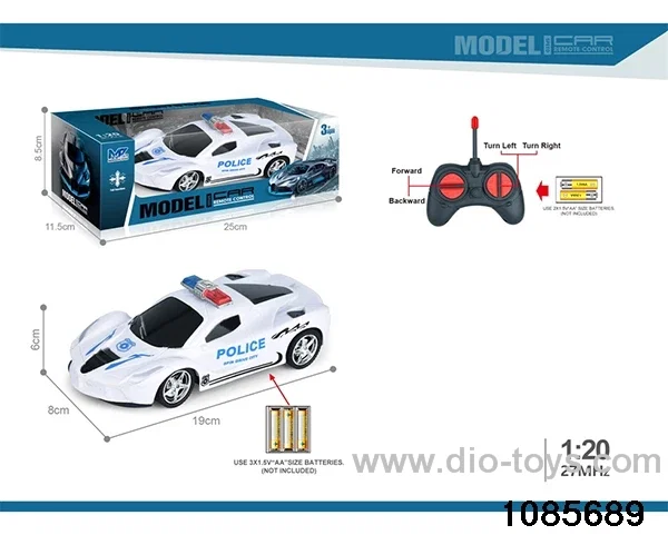 27mhz 1:20 4ch RC car(electricity not included) in window box