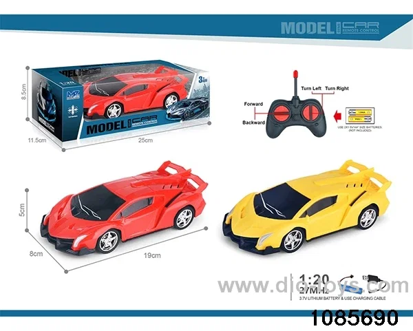 27mhz 1:20 4ch RC car(electricity package) in window box